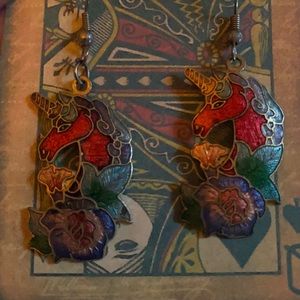 Unicorn earrings